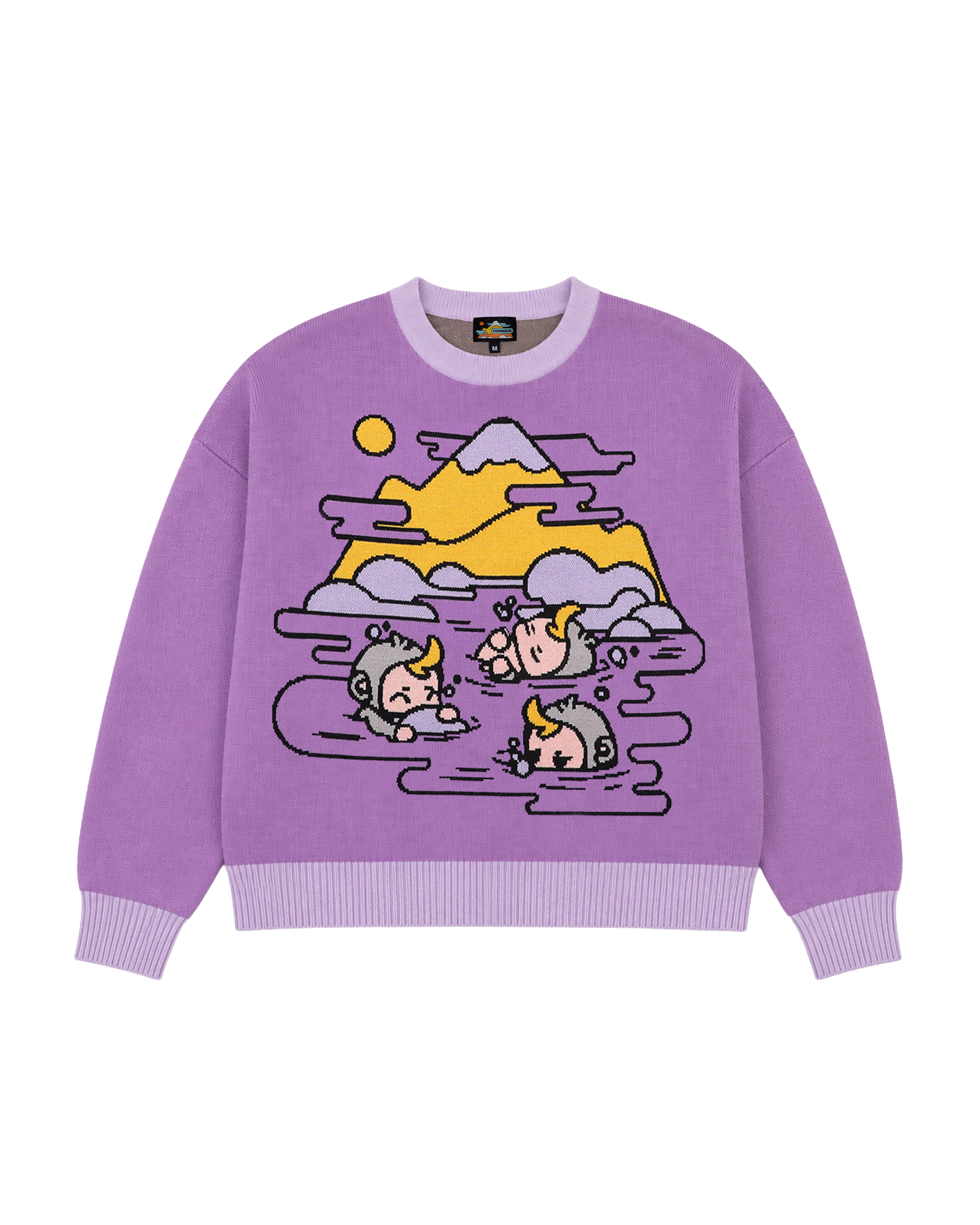 Onsen Sweater - Purple – CDawgVA