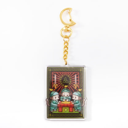 Monke Council Keychain