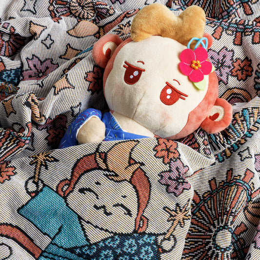 Fireworks Tapestry Blanket