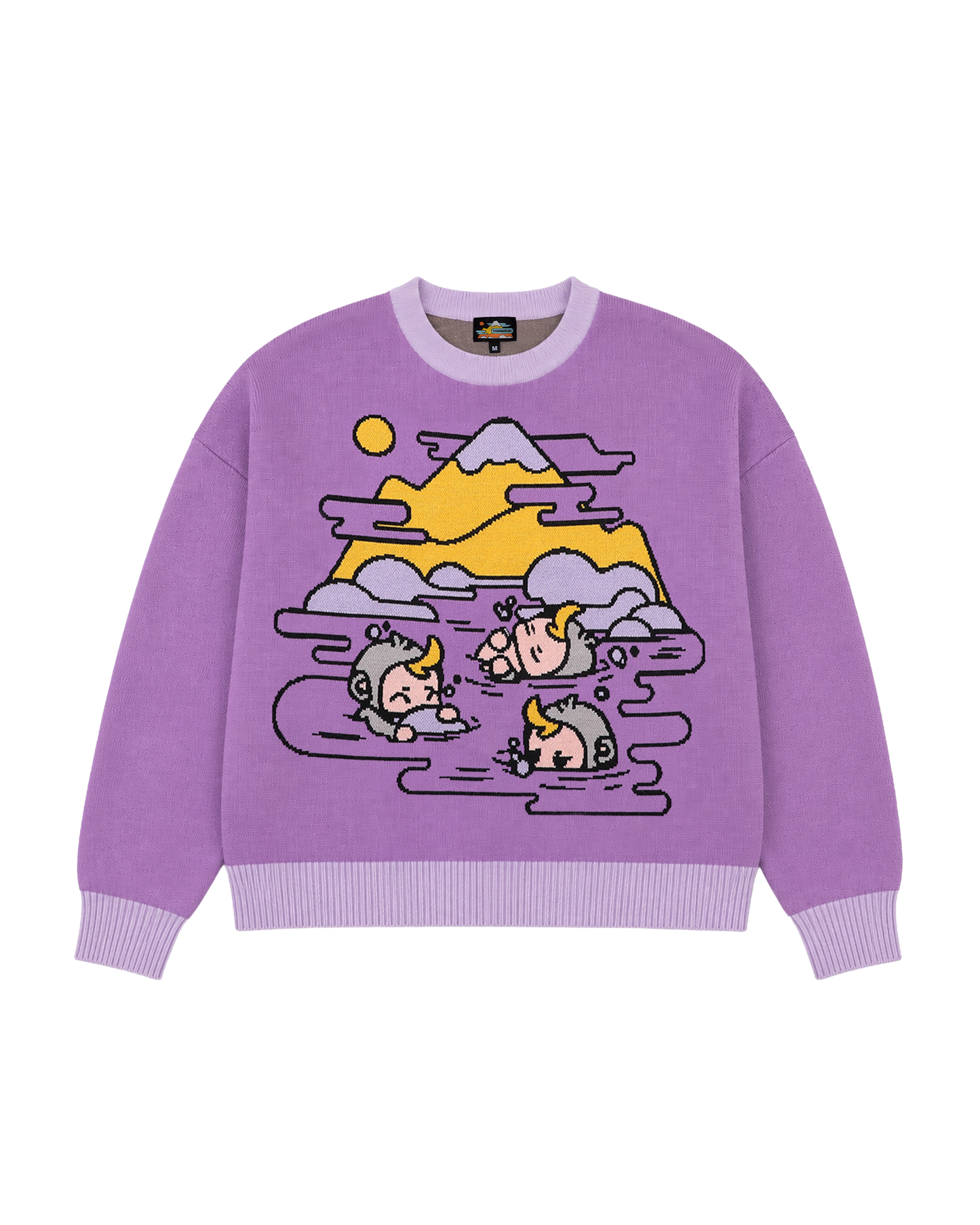 Onsen Sweater - Purple