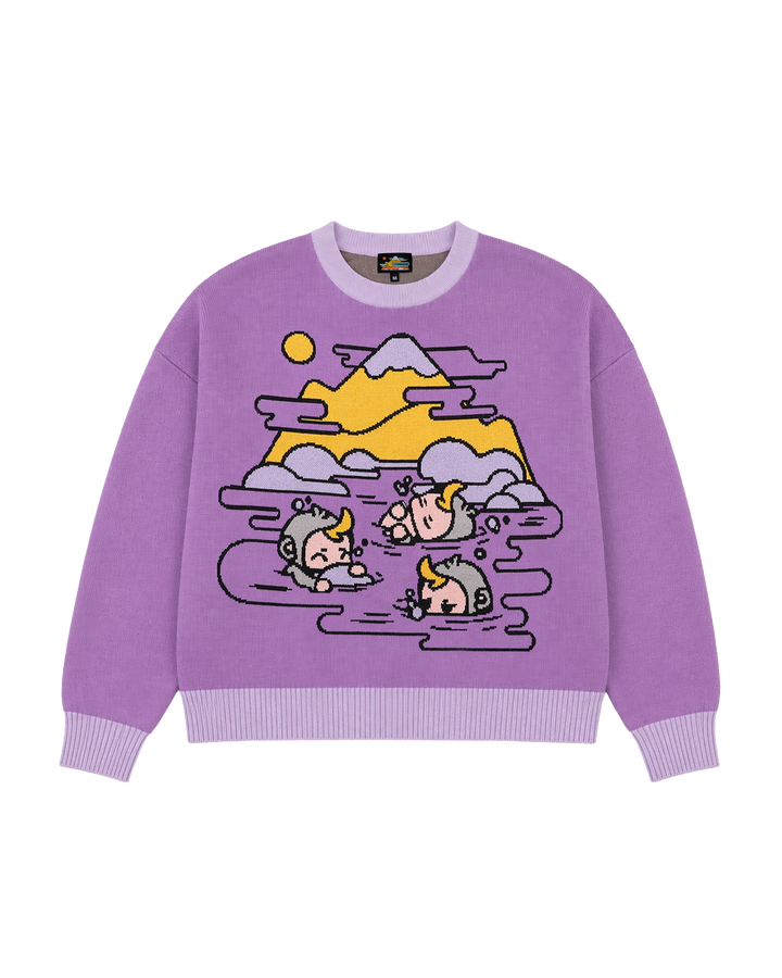 Onsen Sweater - Purple