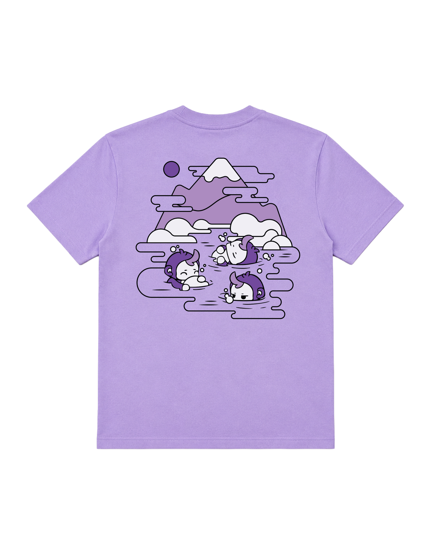Hot Springs Tee - Purple